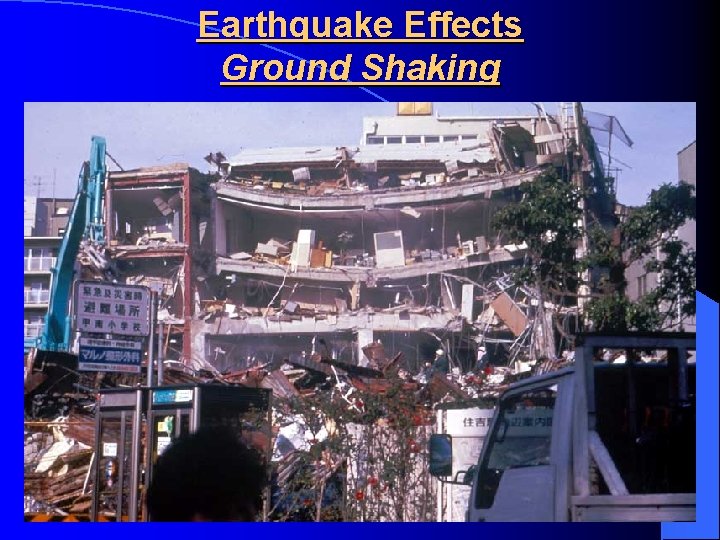 Earthquake Effects Ground Shaking 