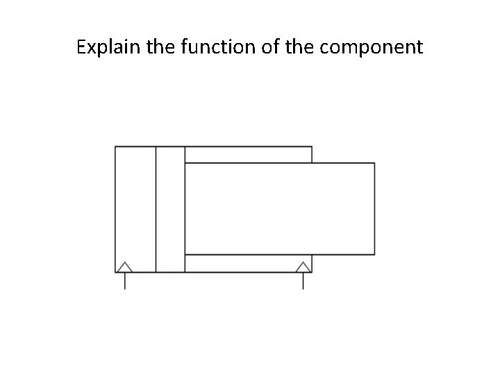 Explain the function of the component 