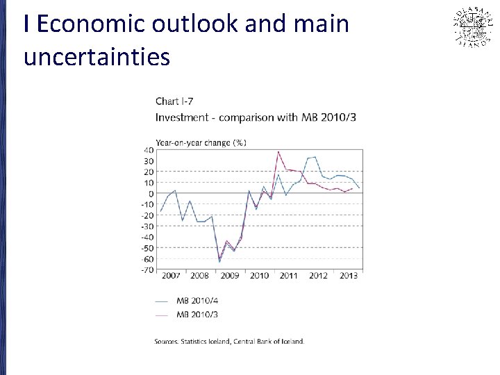 I Economic outlook and main uncertainties 