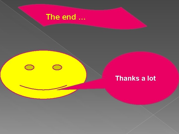 The end … Thanks a lot 