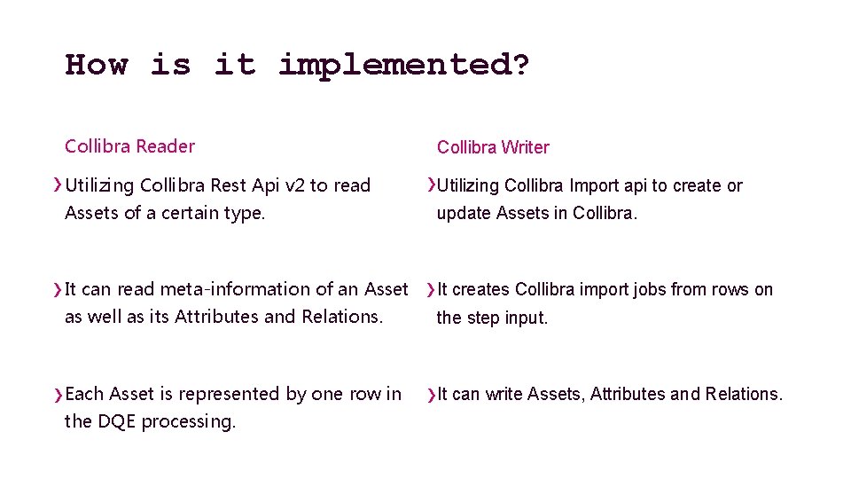 How is it implemented? Collibra Reader › Utilizing Collibra Rest Api v 2 to