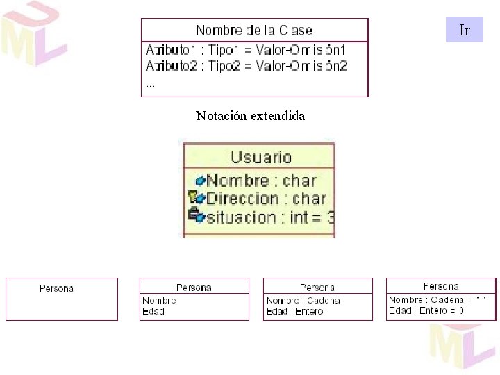 Ir Notación extendida 