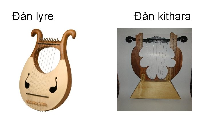 Đàn lyre Đàn kithara 