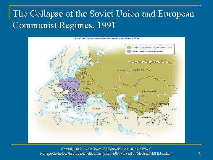 The Collapse of the Soviet Union and European Communist Regimes, 1991 Copyright © 2015