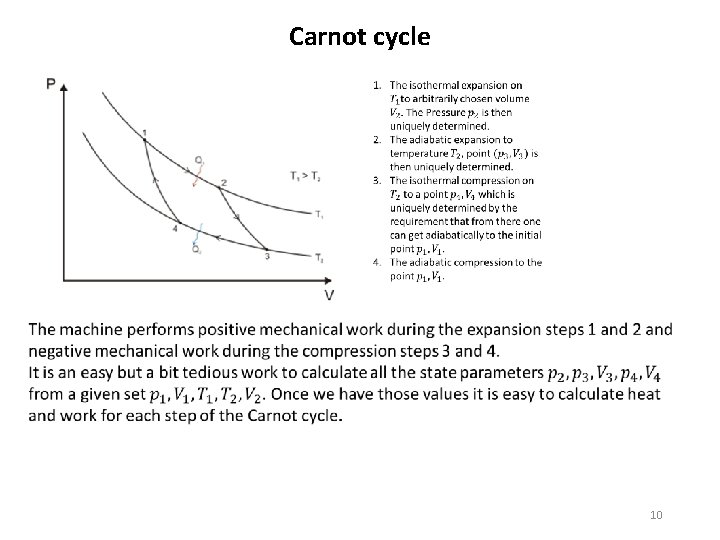 Carnot cycle 10 