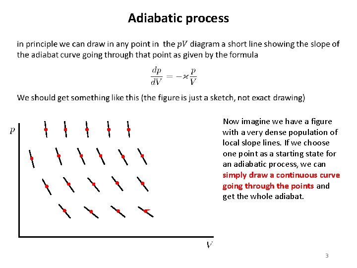 Adiabatic process Now imagine we have a figure with a very dense population of