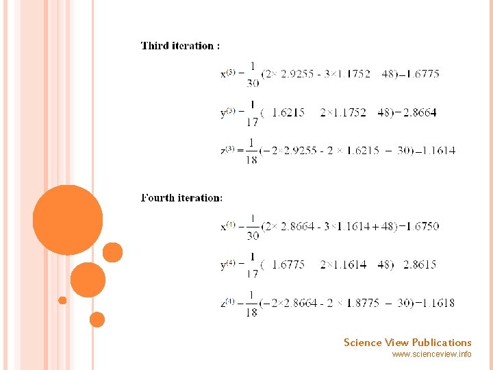 Science View Publications www. scienceview. info 