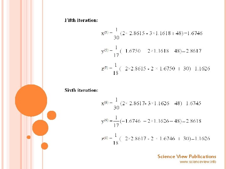 Science View Publications www. scienceview. info 