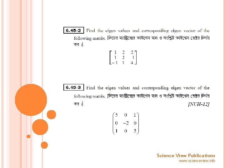 Science View Publications www. scienceview. info 