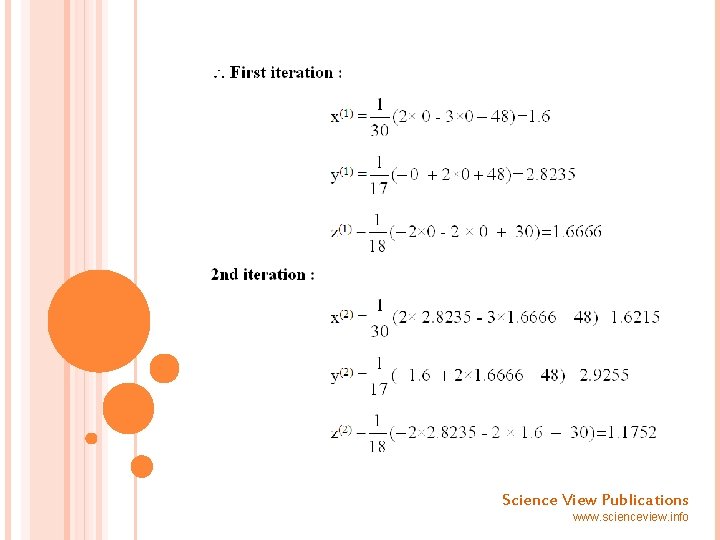 Science View Publications www. scienceview. info 