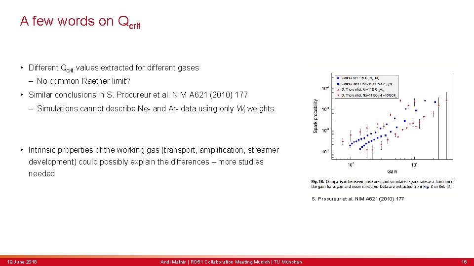 A few words on Qcrit • Different Qcrit values extracted for different gases –
