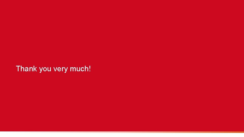 Thank you very much! 