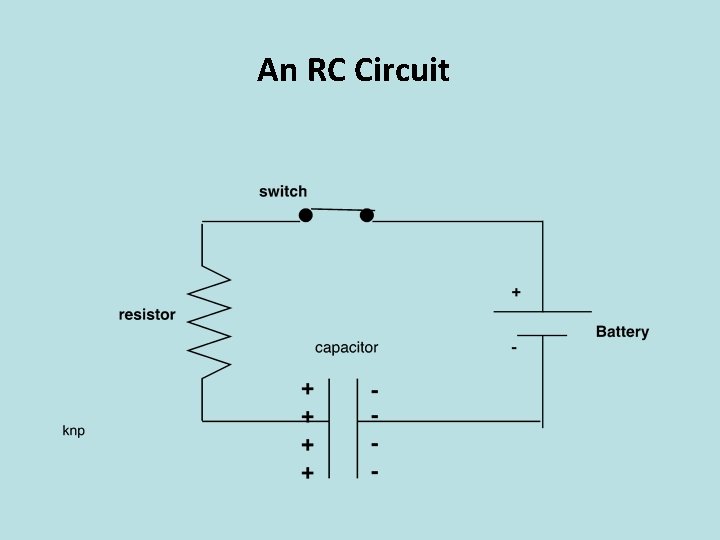 An RC Circuit 