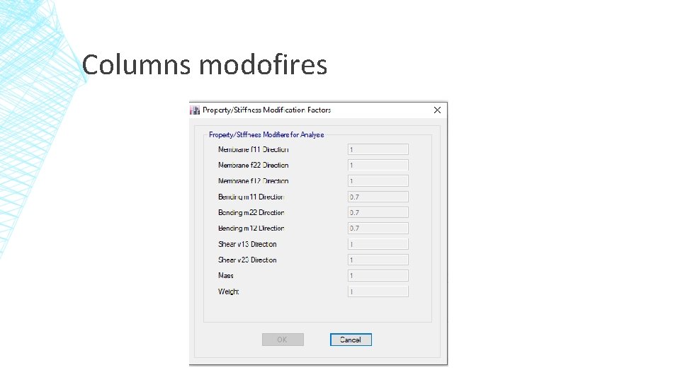 Columns modofires 