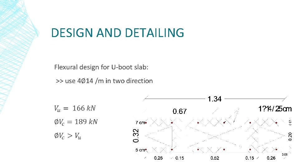 DESIGN AND DETAILING ▪ 