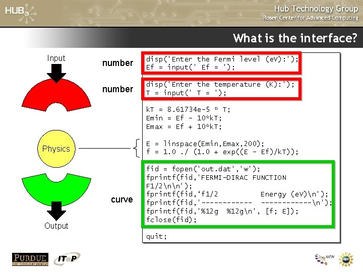 What is the interface? Input number disp('Enter the Fermi level (e. V): '); Ef What is the interface? Input number disp('Enter the Fermi level (e. V): '); Ef