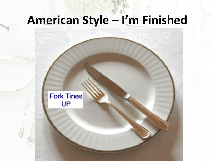 American Style – I’m Finished 