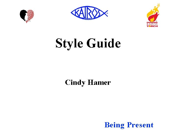 Style Guide Cindy Hamer Being Present 
