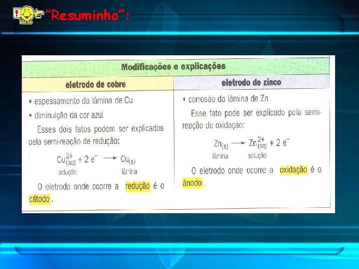 ”Resuminho”: 