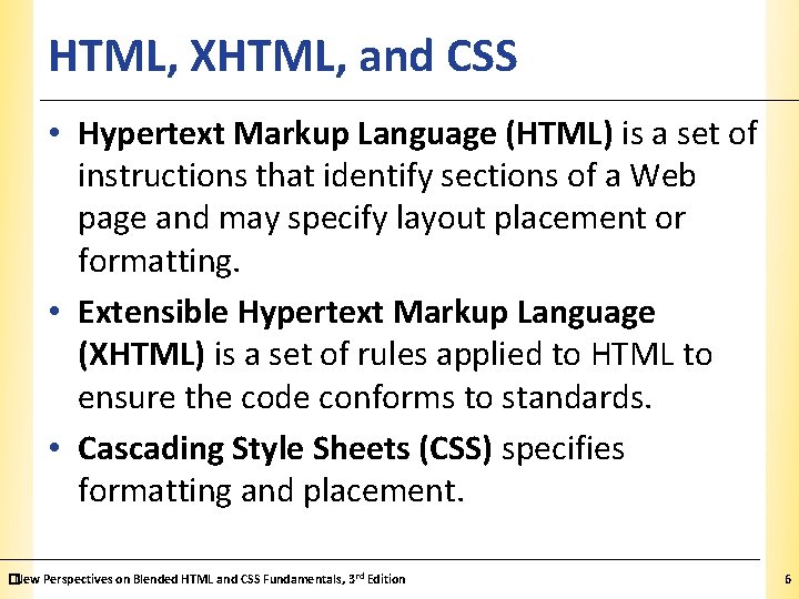 HTML, XHTML, and CSS XP • Hypertext Markup Language (HTML) is a set of HTML, XHTML, and CSS XP • Hypertext Markup Language (HTML) is a set of