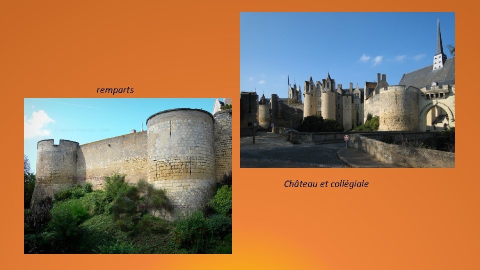 remparts Château et collégiale 