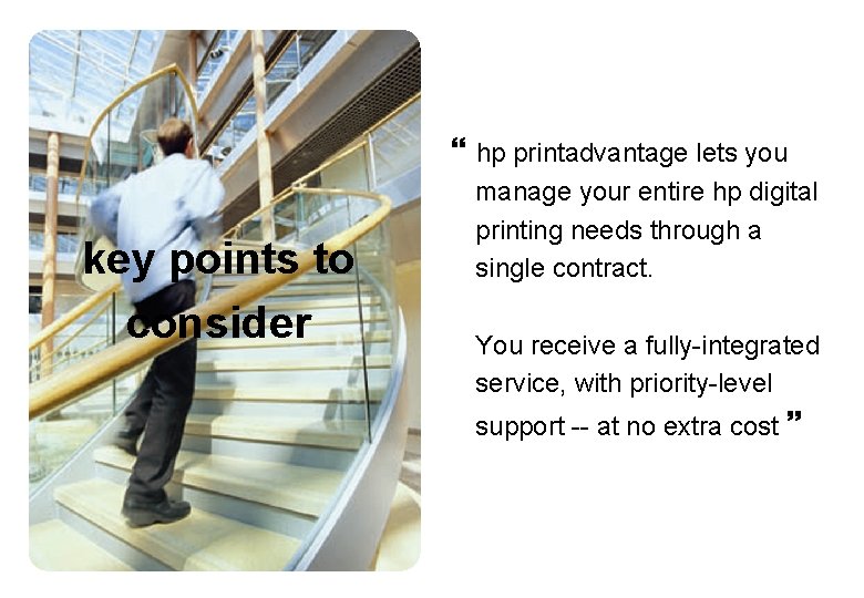  hp printadvantage lets you key points to consider manage your entire hp digital