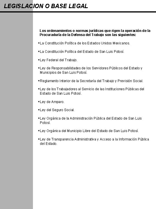 DIRECCION GENERAL DEL TRABAJO MANUAL de