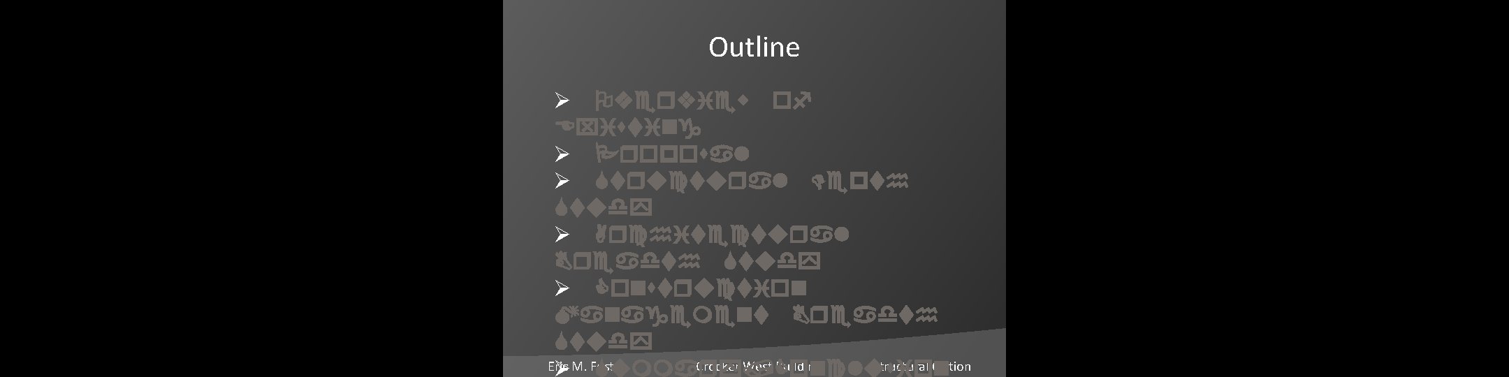 Outline Ø Overview of Existing Ø Proposal Ø Structural Depth Study Ø Architectural Breadth