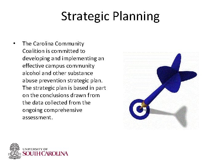 Strategic Planning • The Carolina Community Coalition is committed to developing and implementing an Strategic Planning • The Carolina Community Coalition is committed to developing and implementing an