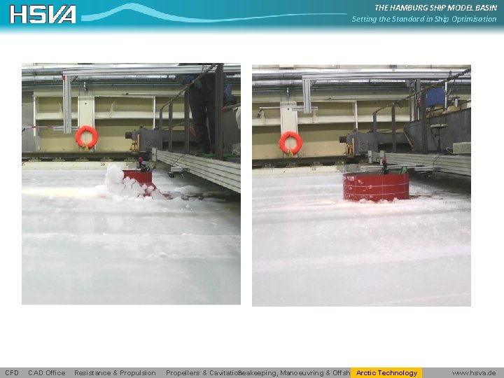 THE HAMBURG SHIP MODEL BASIN Setting the Standard in Ship Optimisation CFD CAD Office