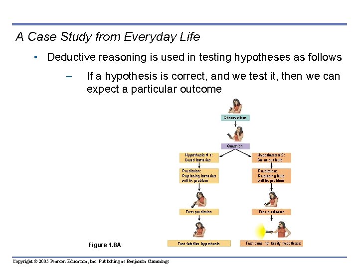 A Case Study from Ever yday Life • Deductive reasoning is used in testing