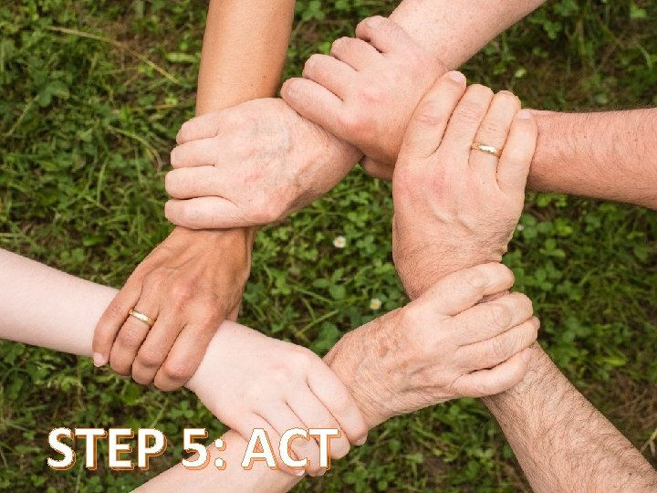 STEP 5: ACT 