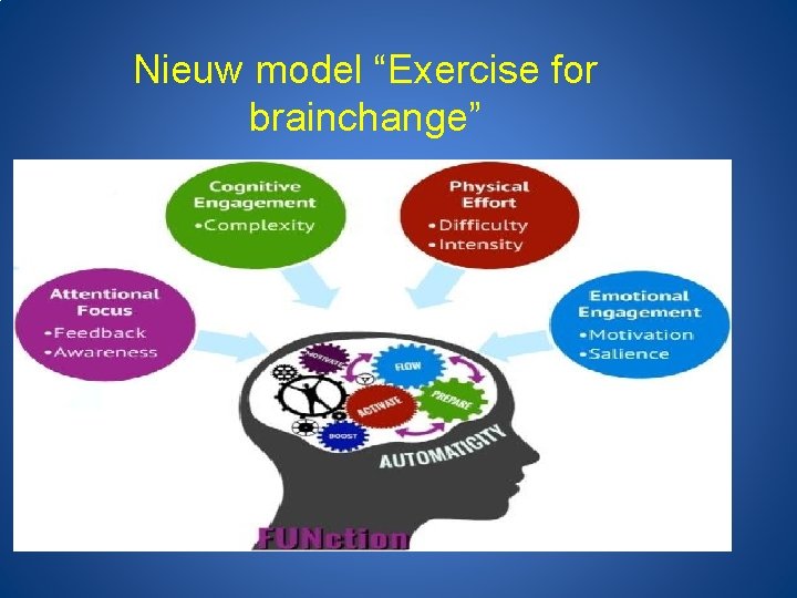 Nieuw model “Exercise for brainchange” 