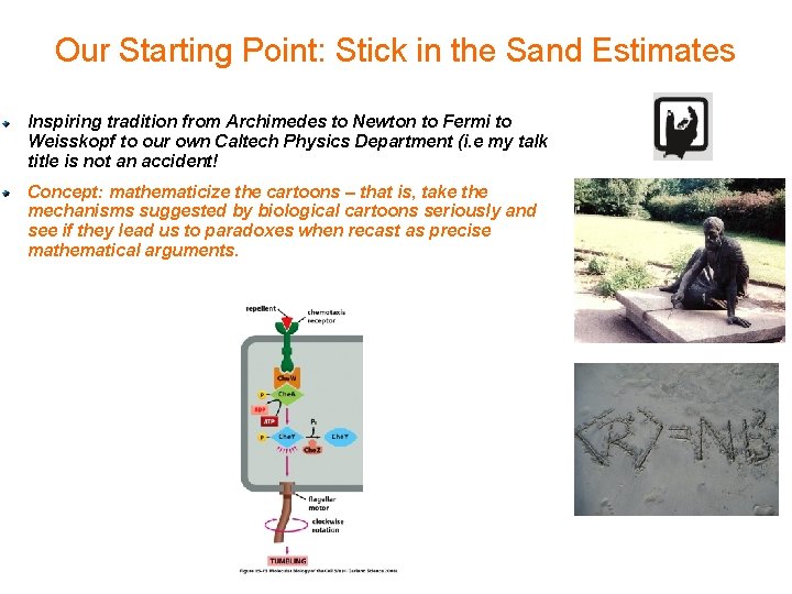 Our Starting Point: Stick in the Sand Estimates Inspiring tradition from Archimedes to Newton