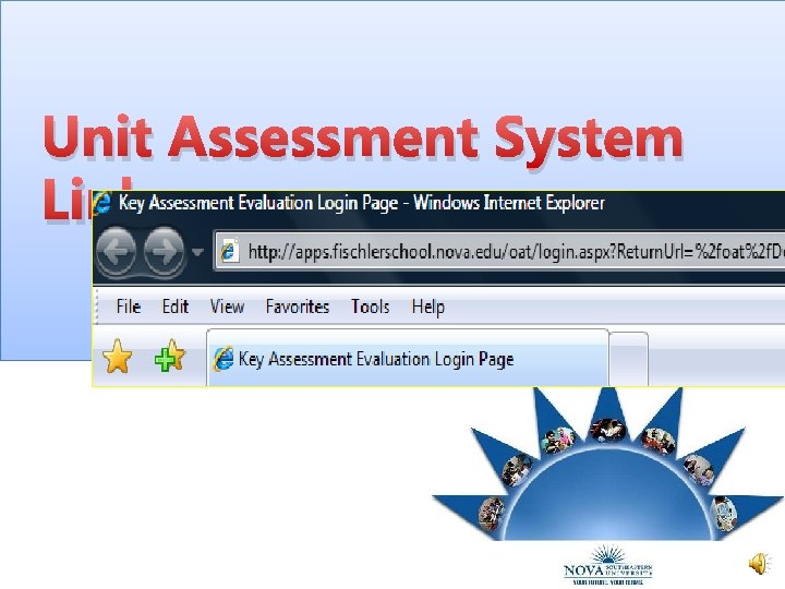 Unit Assessment System Link 