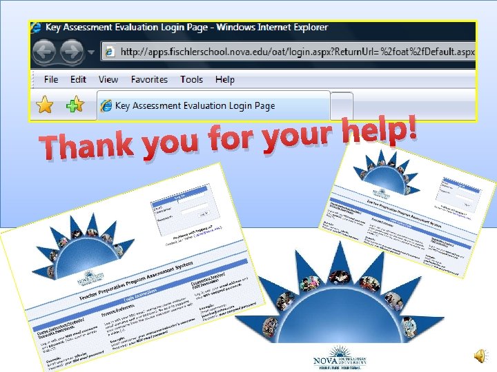 ! p l e h r u o y r o f u o