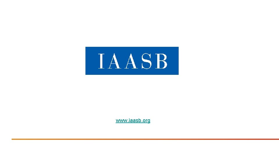 www. iaasb. org 