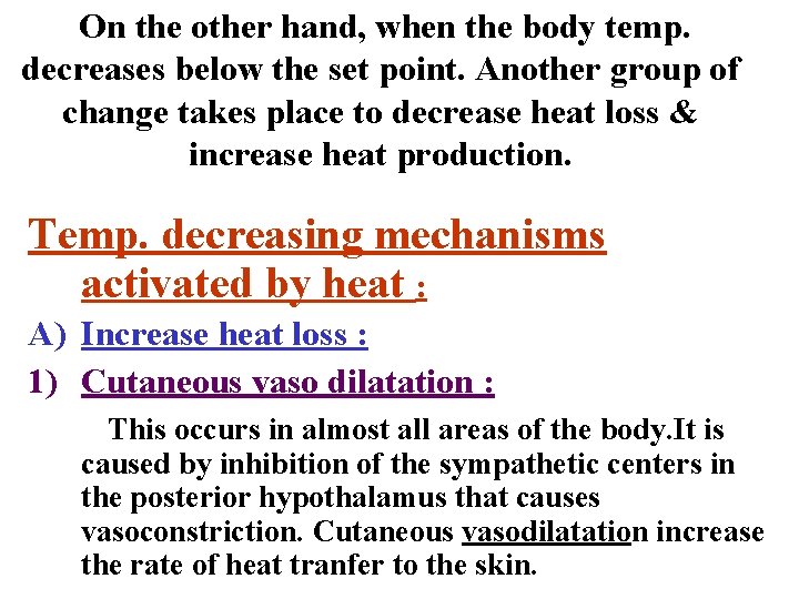 Body Temperature And Its Regulation Normal Body Temperature