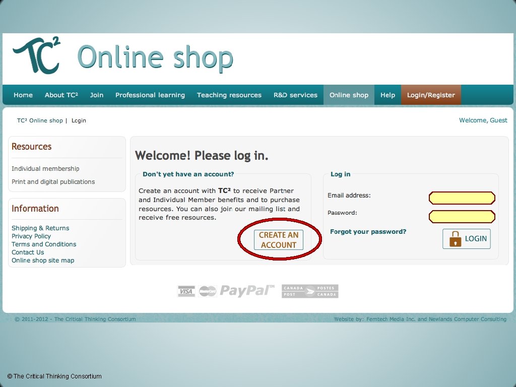 © The Critical Thinking Consortium 