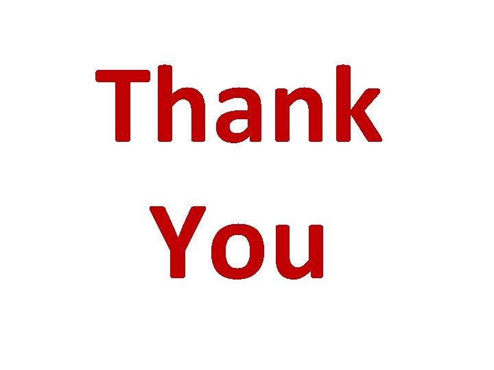 Thank You 