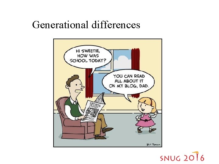 Generational differences 