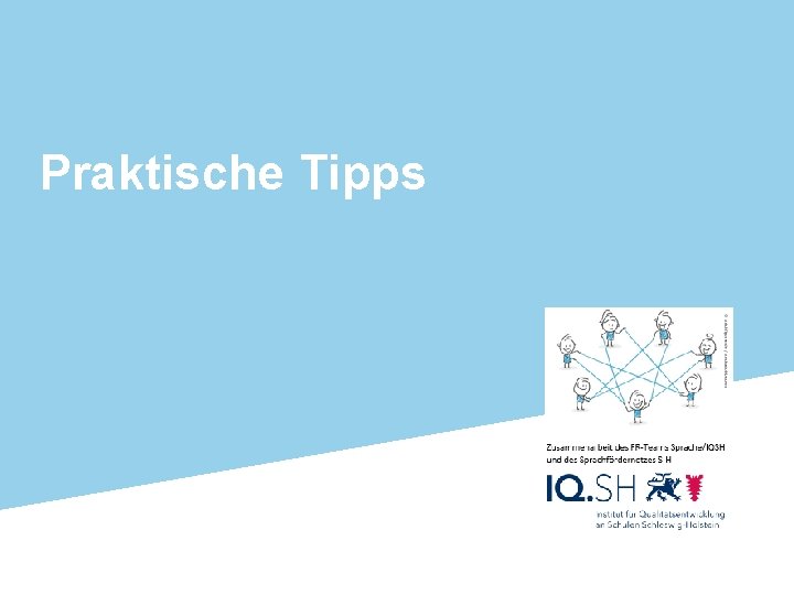 Praktische Tipps 