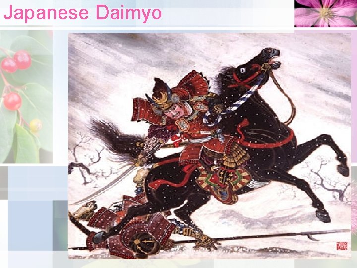 Japanese Daimyo 
