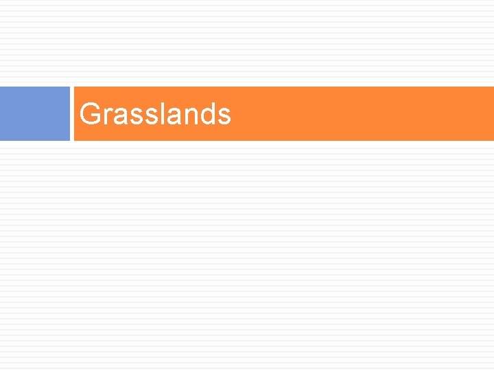 Grasslands 