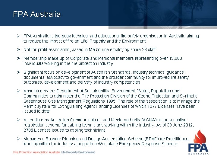 FPA Australia Bulk Tanker Emergency Incident Responder Card