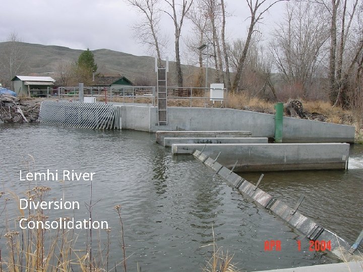Lemhi River Diversion Consolidation 