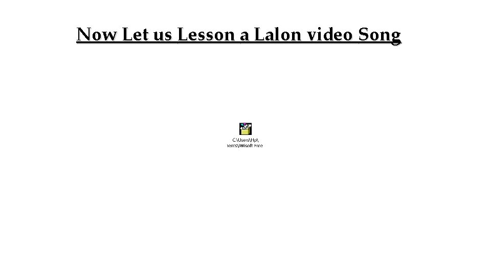 Now Let us Lesson a Lalon video Song 