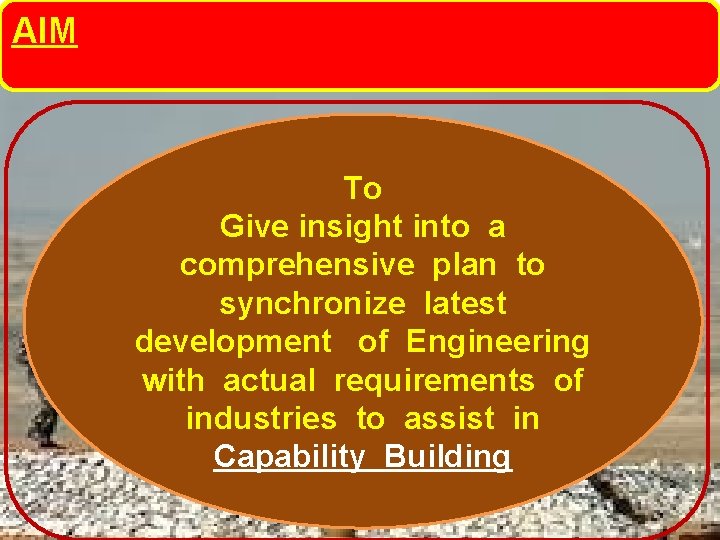 AIM To Give insight into a comprehensive plan to synchronize latest development of Engineering