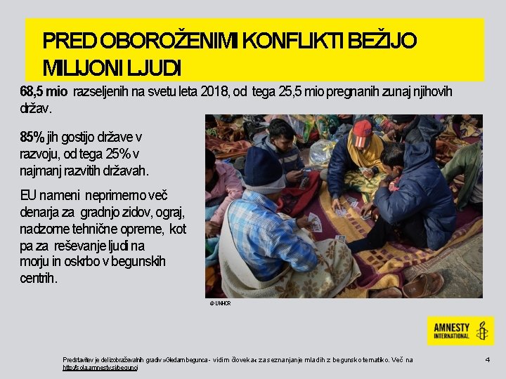 PRED OBOROŽENIMI KONFLIKTI BEŽIJO MILIJONI LJUDI 68, 5 mio razseljenih na svetu leta 2018,