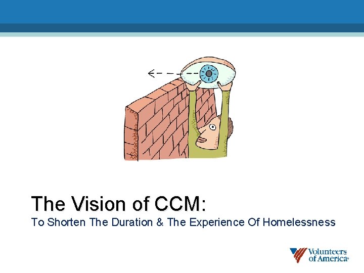 The Vision of CCM: To Shorten The Duration & The Experience Of Homelessness 2